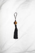 Tassle Charm with a Tiger Eye Stone