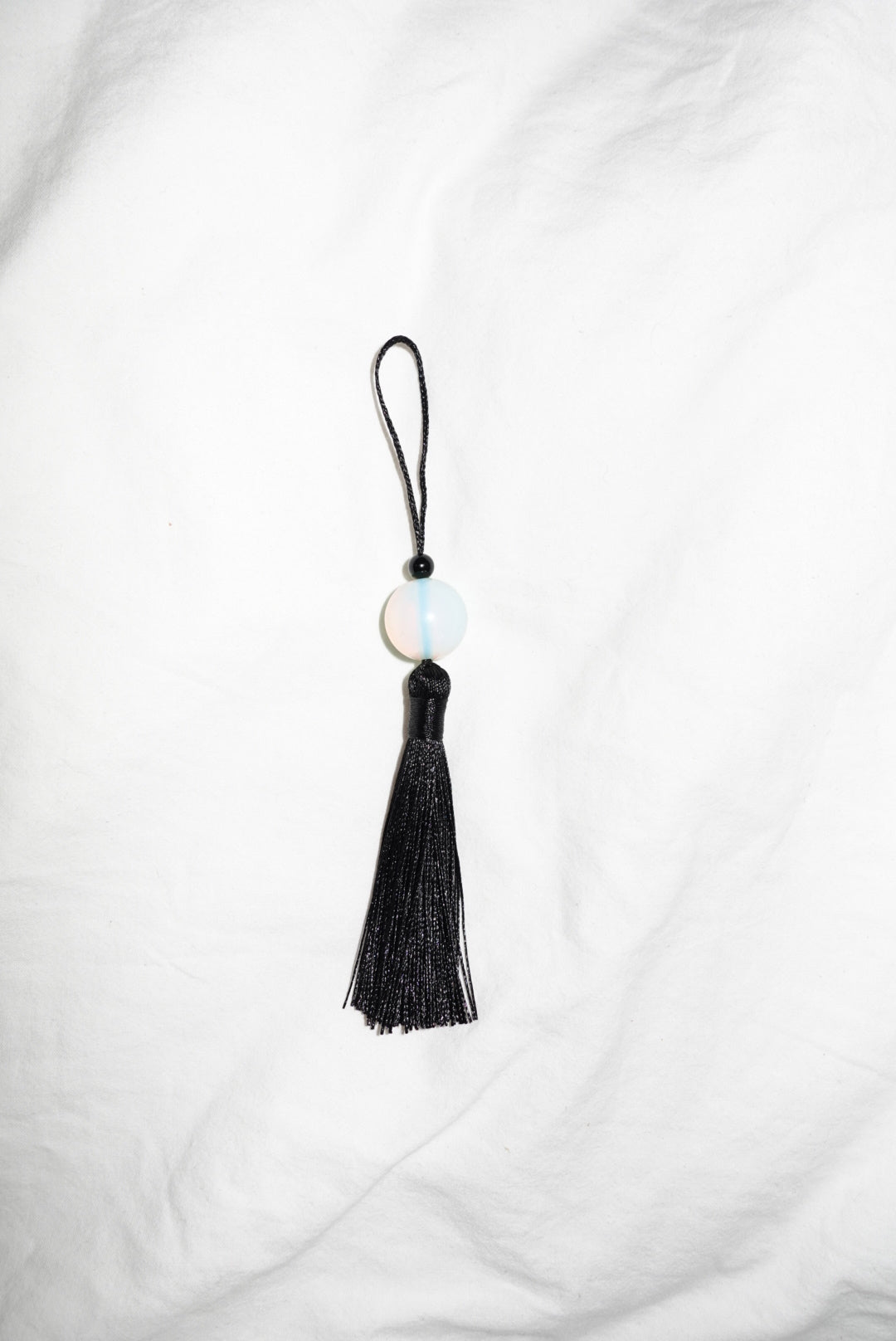 Tassle Charm with a Opal Moon Stone