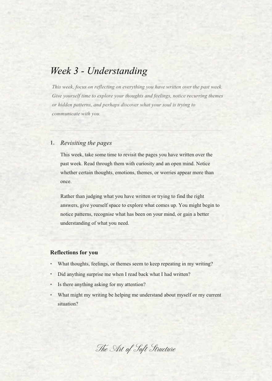Customized Journaling Prompts